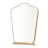 Camellia Field Antique Gold Vanity Mirror - Ornate Home