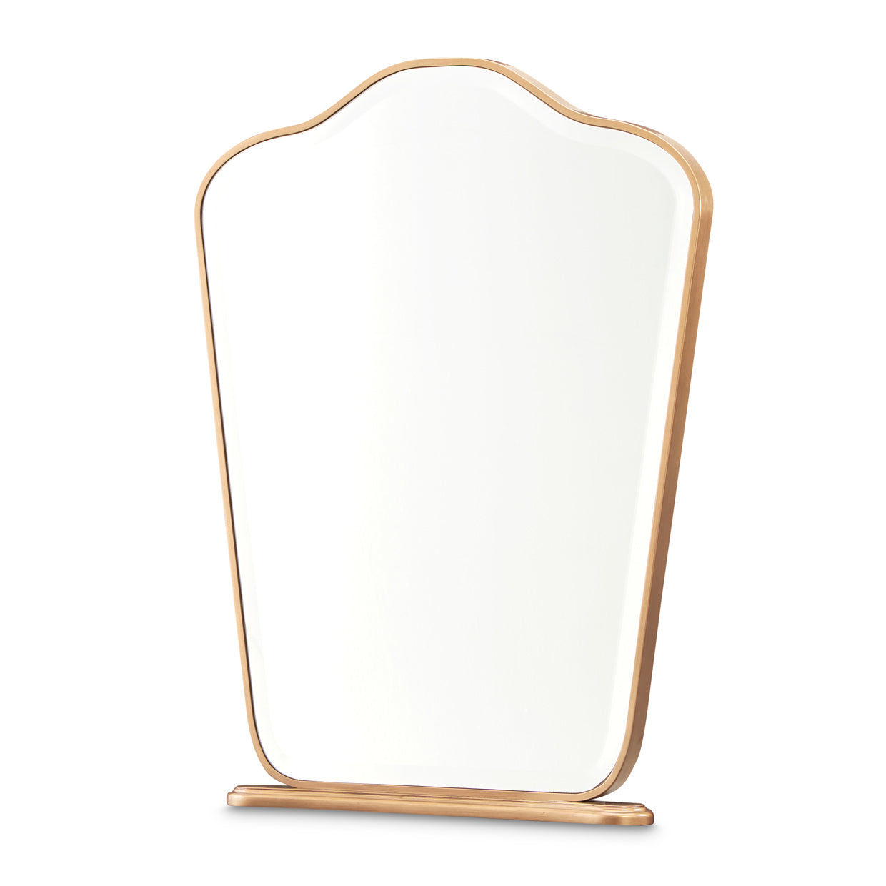 Camellia Field Antique Gold Vanity Mirror - Ornate Home