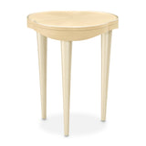 Camellia Field Caramel Chairside Table