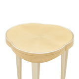 Camellia Field Caramel Chairside Table
