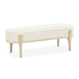 Camellia Field Caramel/Cornsilk Bench