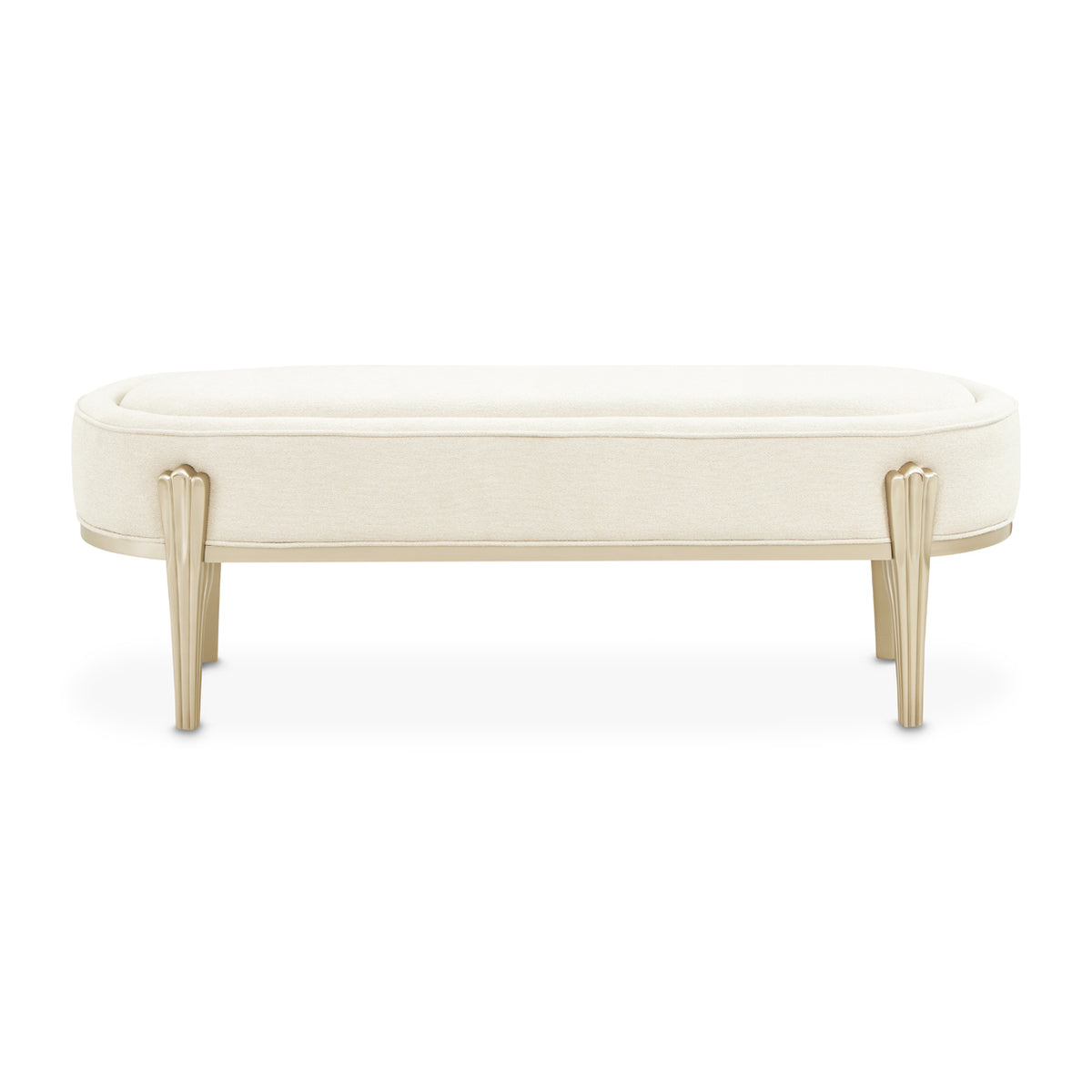 Camellia Field Caramel/Cornsilk Bench