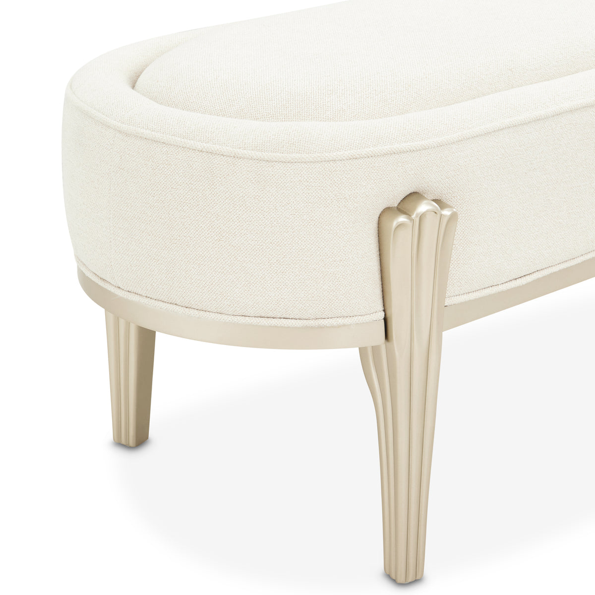 Camellia Field Caramel/Cornsilk Bench