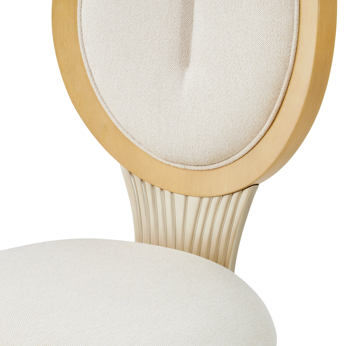 Camellia Field Caramel/Cornsilk Dining Side Chair (Set of 2)