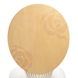 Camellia Field Caramel/Cornsilk Dining Side Chair (Set of 2)
