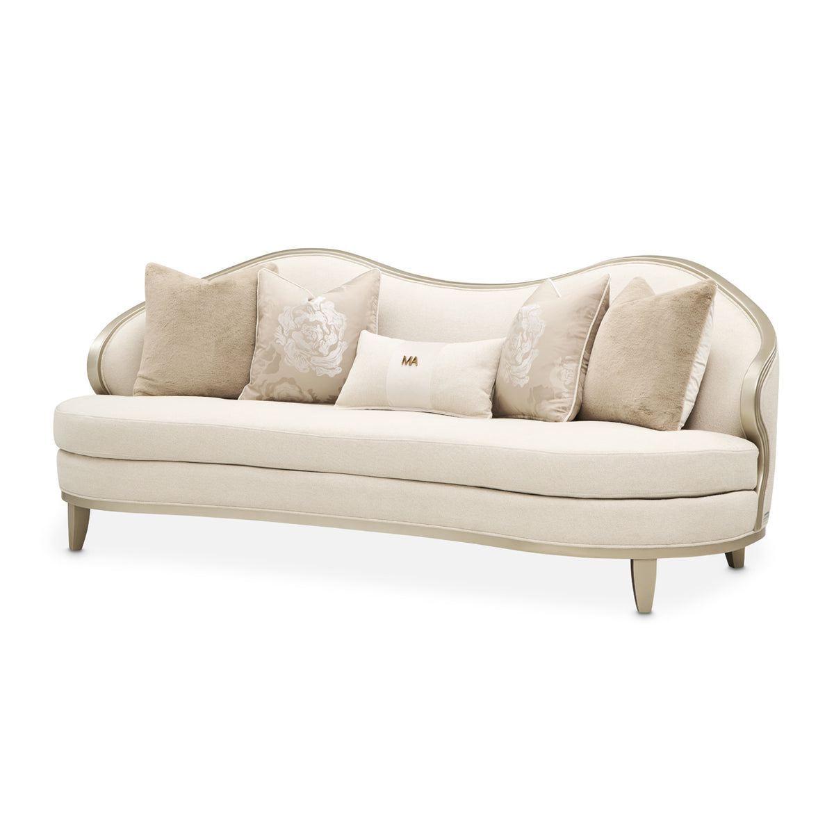 Camellia Field Caramel/Cornsilk Sofa