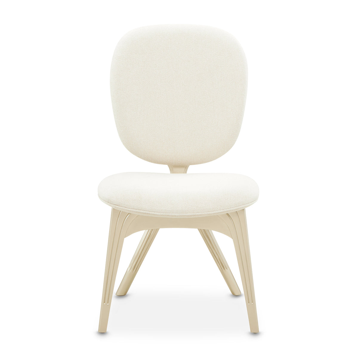 Camellia Field Caramel/Cornsilk Vanity Chair