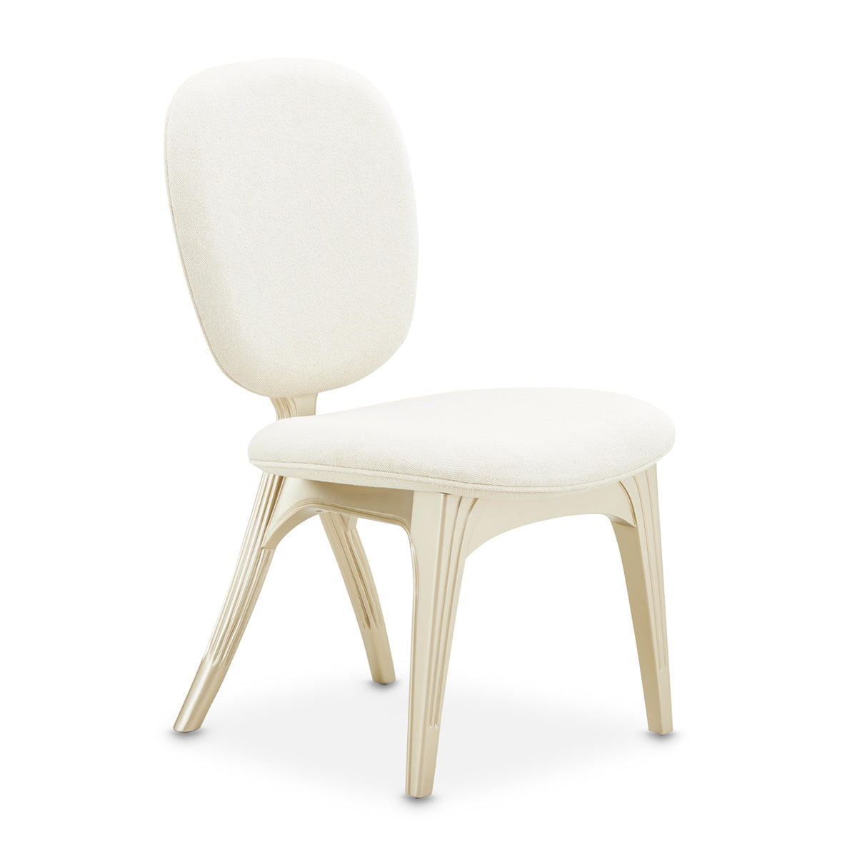 Camellia Field Caramel/Cornsilk Vanity Chair