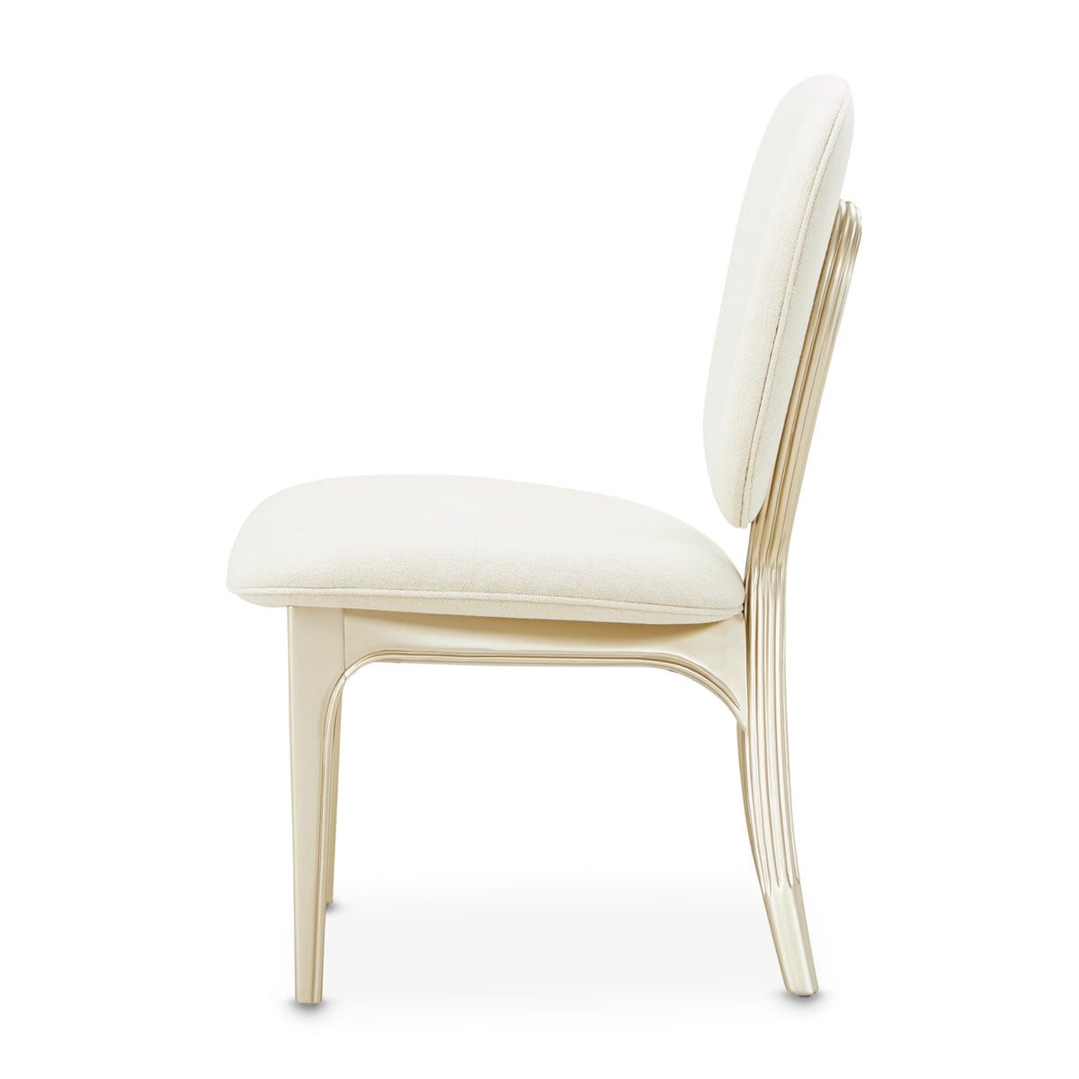 Camellia Field Caramel/Cornsilk Vanity Chair