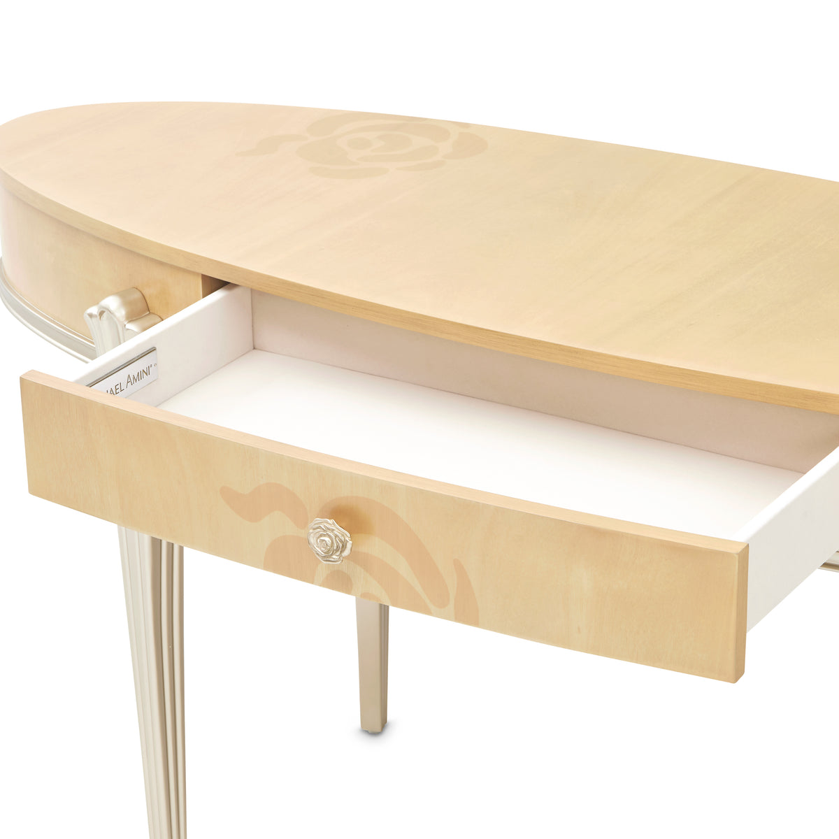 Camellia Field Caramel Vanity Desk
