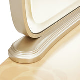 Camellia Field Caramel Vanity Mirror