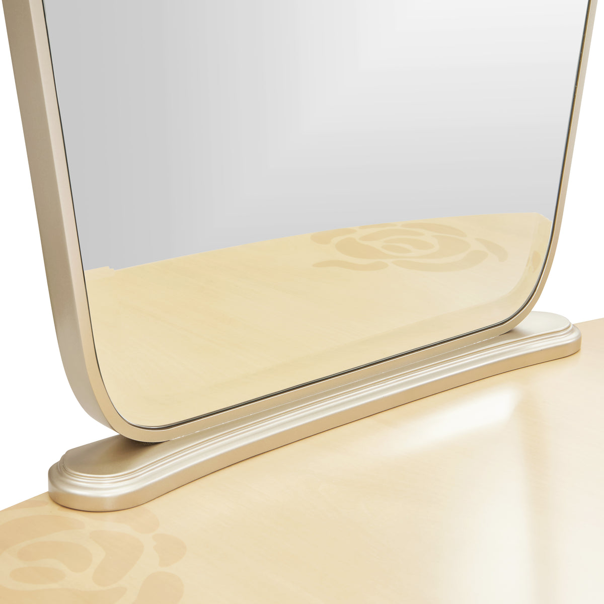 Camellia Field Caramel Vanity Mirror