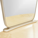 Camellia Field Caramel Vanity Mirror