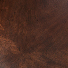 Camellia Field Warm Pecan Cocktail Table - Ornate Home
