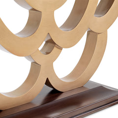 Camellia Field Warm Pecan Console Table - Ornate Home