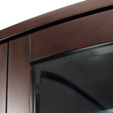 Camellia Field Warm Pecan Display Cabinet - Ornate Home