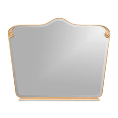Camellia Field Warm Pecan Dresser Mirror - Ornate Home