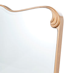 Camellia Field Warm Pecan Dresser Mirror - Ornate Home