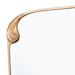 Camellia Field Warm Pecan Dresser Mirror - Ornate Home