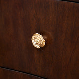Camellia Field Warm Pecan Dresser with Mirror - Ornate Home