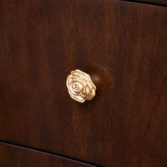 Camellia Field Warm Pecan Dresser with Mirror - Ornate Home