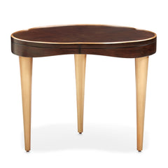 Camellia Field Warm Pecan End Table - Ornate Home