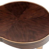 Camellia Field Warm Pecan End Table - Ornate Home