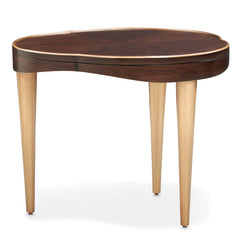 Camellia Field Warm Pecan End Table - Ornate Home