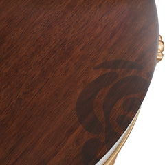 Camellia Field Warm Pecan End Table with Drawer - Ornate Home