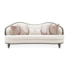 Camellia Field Warm Pecan/Linen Chenille Sofa - Ornate Home