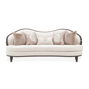 Camellia Field Warm Pecan/Linen Chenille Sofa - Ornate Home