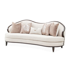Camellia Field Warm Pecan/Linen Chenille Sofa - Ornate Home