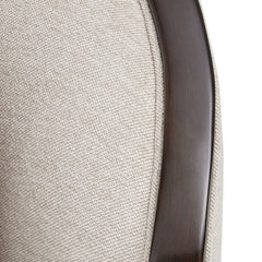 Camellia Field Warm Pecan/Linen Chenille Sofa - Ornate Home