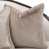 Camellia Field Warm Pecan/Linen Chenille Sofa - Ornate Home
