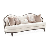 Camellia Field Warm Pecan/Linen Chenille Sofa - Ornate Home