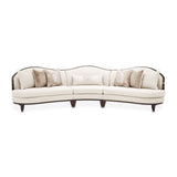 Camellia Field Warm Pecan/Linen Chenille Sofa - Ornate Home