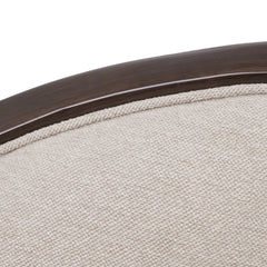 Camellia Field Warm Pecan/Linen Chenille Sofa - Ornate Home