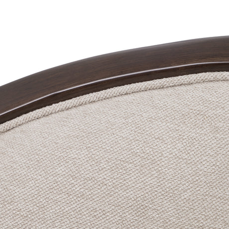 Camellia Field Warm Pecan/Linen Chenille Sofa - Ornate Home