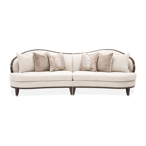 Camellia Field Warm Pecan/Linen Chenille Sofa - Ornate Home