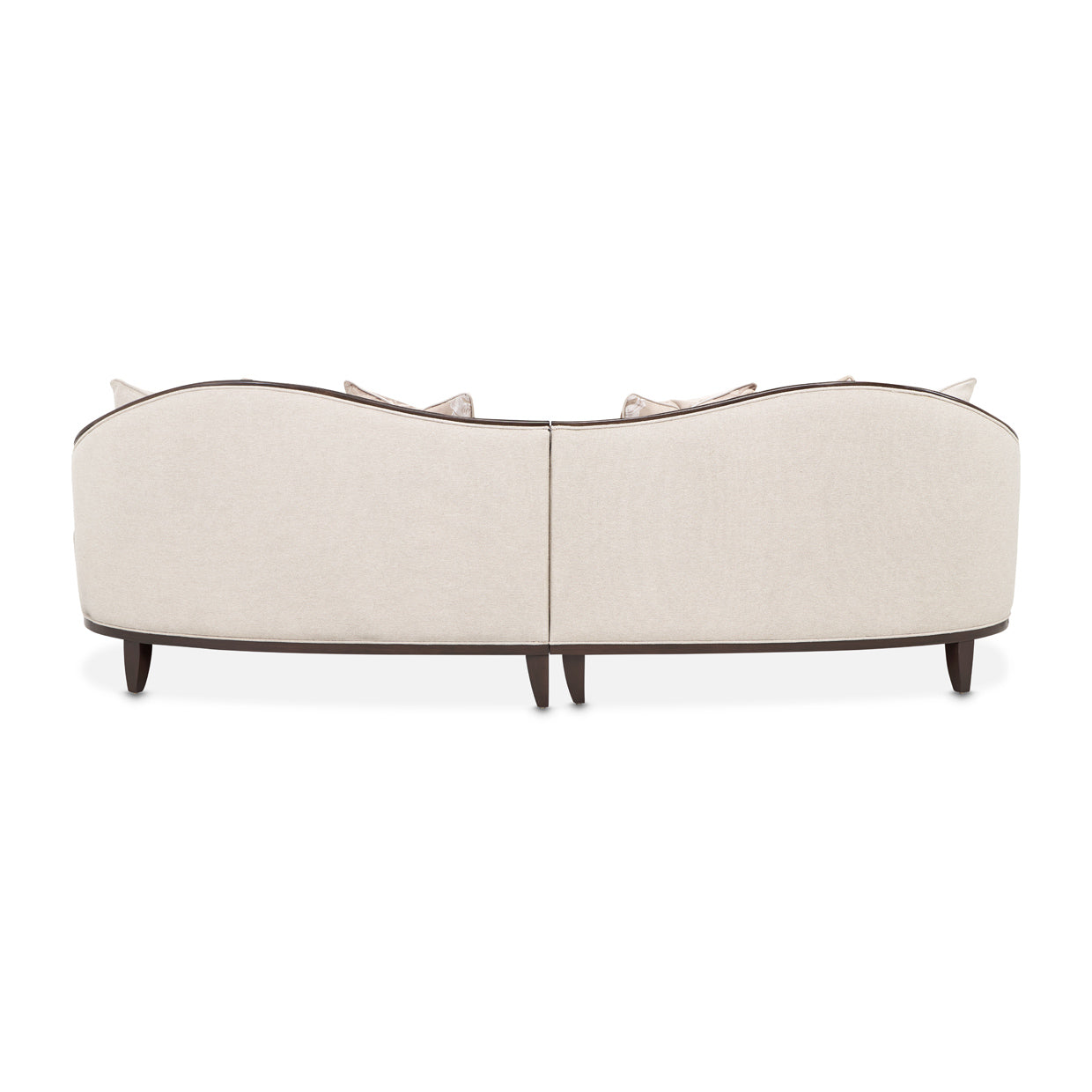Camellia Field Warm Pecan/Linen Chenille Sofa - Ornate Home