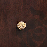 Camellia Field Warm Pecan Media Cabinet - Ornate Home