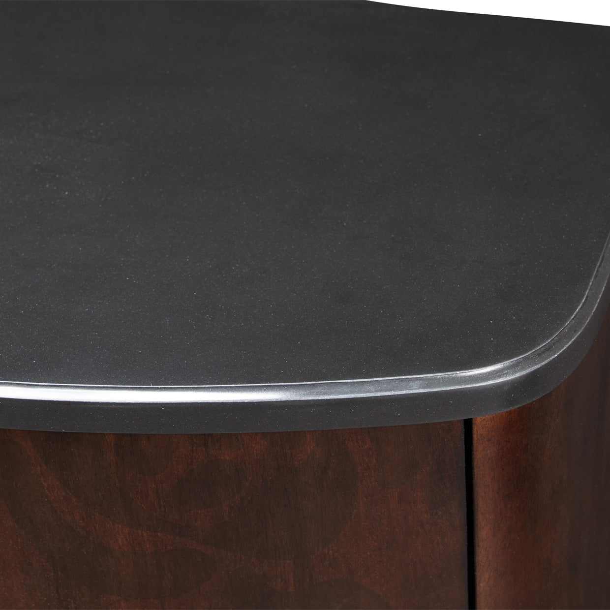Camellia Field Warm Pecan Nightstand - Ornate Home
