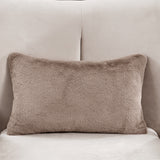 Camellia Field Warm Pecan/Porcini Velvet Accent Chair - Ornate Home