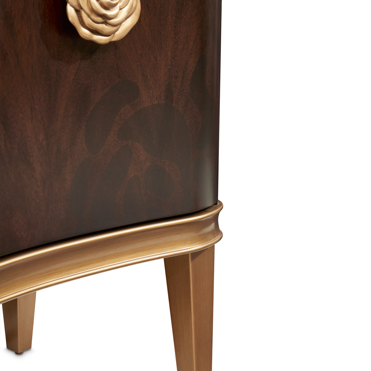 Camellia Field Warm Pecan Sideboard - Ornate Home