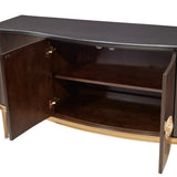 Camellia Field Warm Pecan Sideboard - Ornate Home