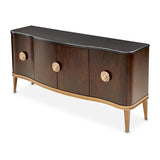 Camellia Field Warm Pecan Sideboard - Ornate Home