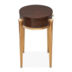 Camellia Field Warm Pecan Vanity Desk - Ornate Home