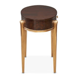 Camellia Field Warm Pecan Vanity with Mirror & Chair - Ornate Home