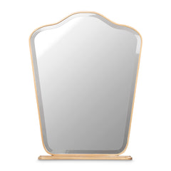 Camellia Field Warm Pecan Vanity with Mirror - Ornate Home