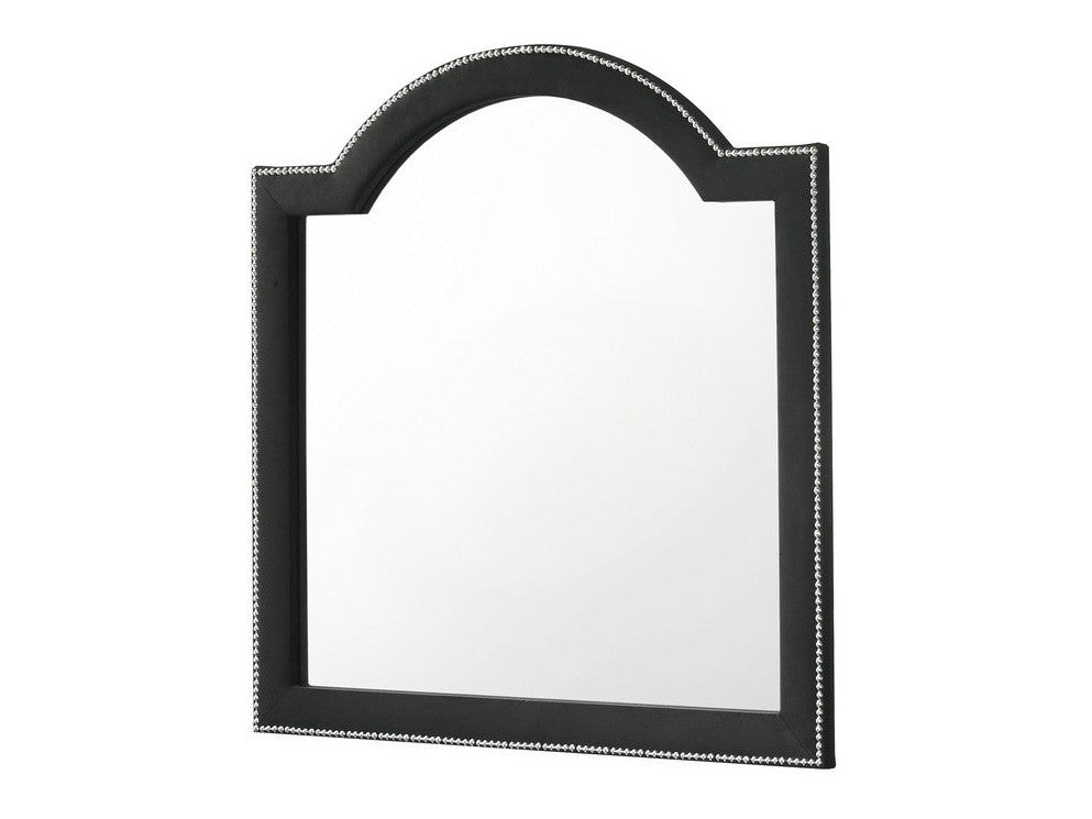 Cameo Black Dresser Mirror - Ornate Home